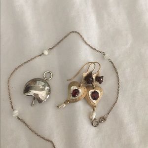Bundle of Anklet & Earrings